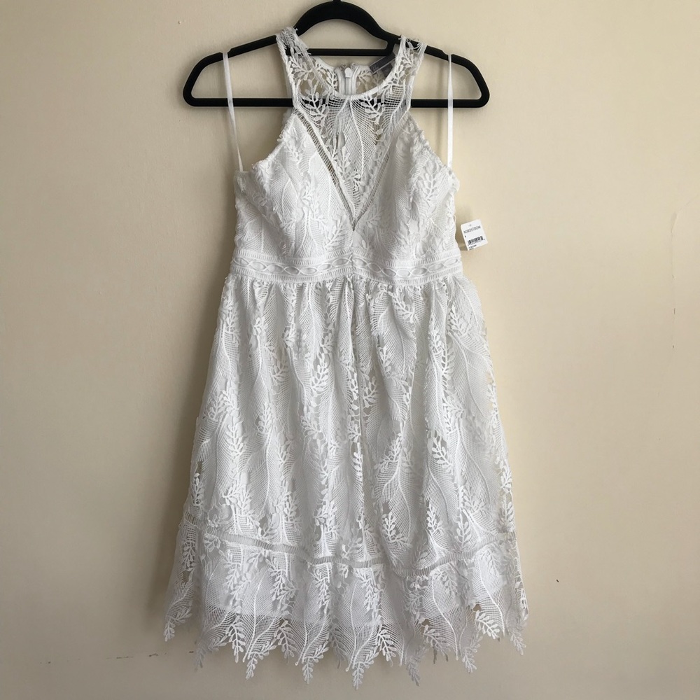 NWT Nordstrom Chelsea 28 Lace Fit Flare dress - Picture 3 of 7